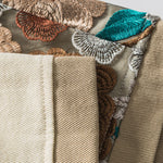 Load image into Gallery viewer, PANELED EMBROIDERED KNEE SHORTS
