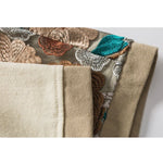 Load image into Gallery viewer, PANELED EMBROIDERED KNEE SHORTS
