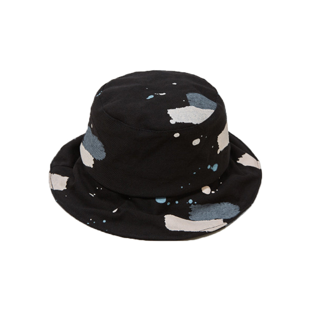 PRINTED ARTWORK SPLASH INK BUCKET HAT