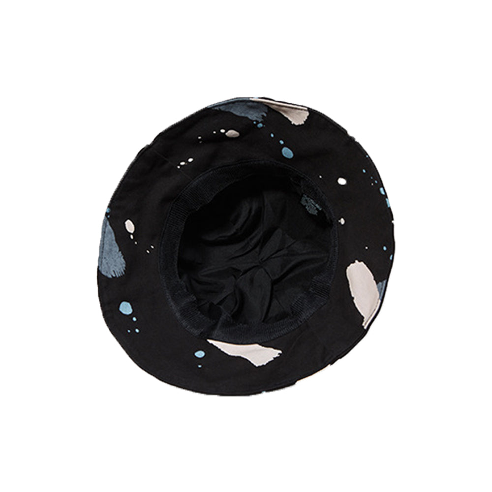 PRINTED ARTWORK SPLASH INK BUCKET HAT
