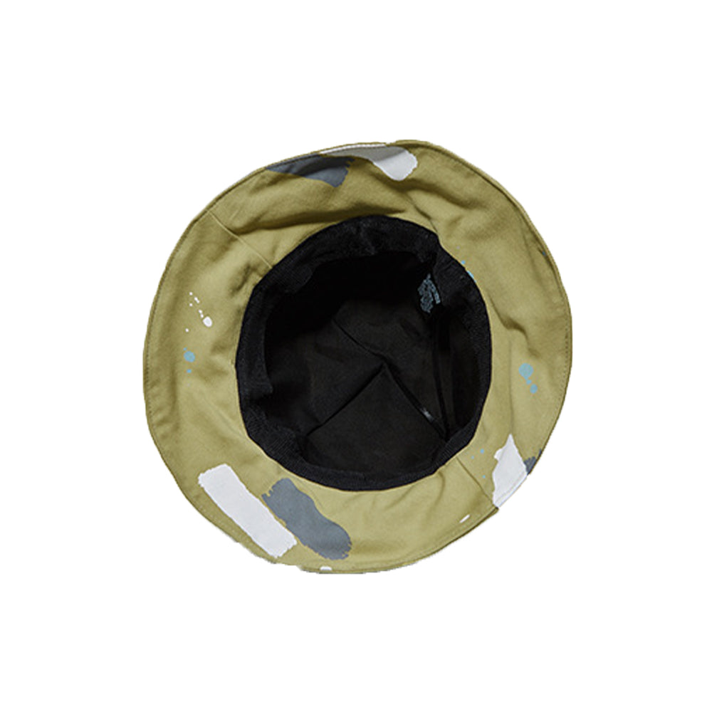 PRINTED ARTWORK SPLASH INK BUCKET HAT