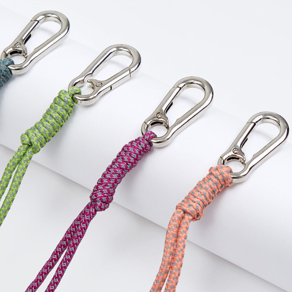 REFLECTIVE CONTRAST MIXED KNOT CHARM