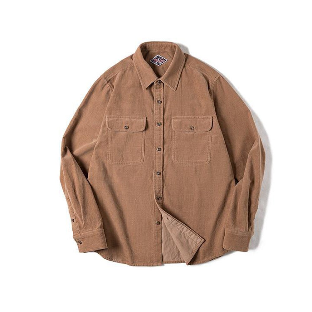 SASSY CORDUROY RETRO LUMBERJACK'S SHIRT