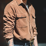 Load image into Gallery viewer, SASSY CORDUROY RETRO LUMBERJACK&#39;S SHIRT
