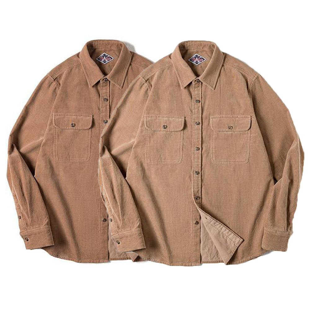 SASSY CORDUROY RETRO LUMBERJACK'S SHIRT
