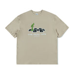 Load image into Gallery viewer, SOLDIER JUMP DIGITAL GRID GAME PRINT LOOSE CASUAL T-SHIRT
