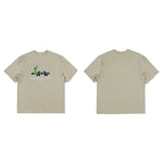 Load image into Gallery viewer, SOLDIER JUMP DIGITAL GRID GAME PRINT LOOSE CASUAL T-SHIRT
