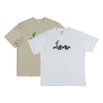 Load image into Gallery viewer, SOLDIER JUMP DIGITAL GRID GAME PRINT LOOSE CASUAL T-SHIRT
