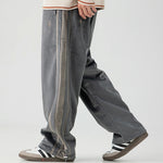 Load image into Gallery viewer, STARS VELVET PATCHWORK SPORTS PANT
