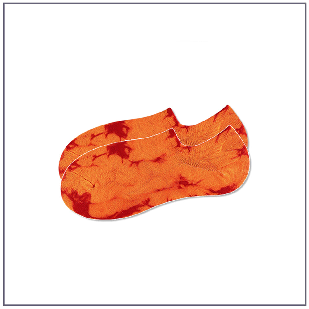 TIE-DYE NON-SLIP ANTI-SHEDDING BOAT SHORT SOCKS