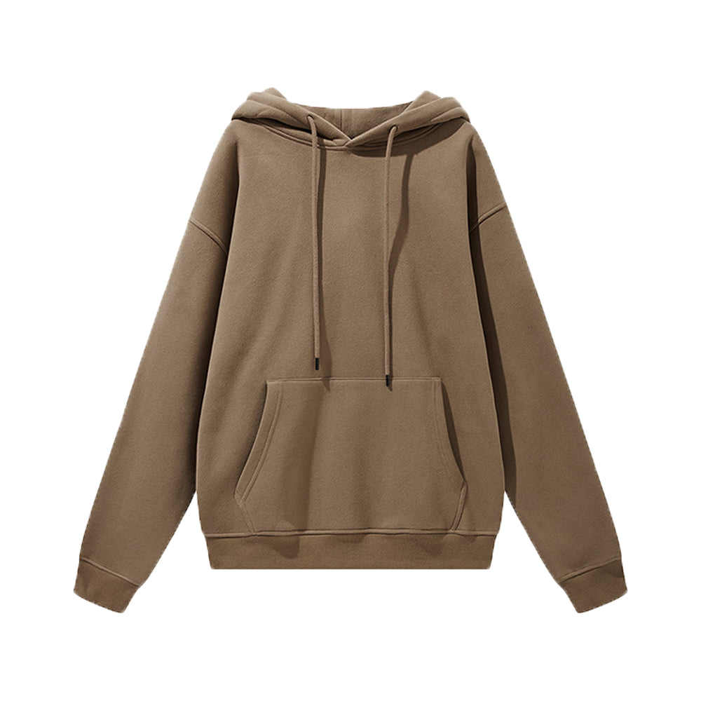 ULTRA-SOFT 360G FLEECE PURE COLOR COTTON HOODIE