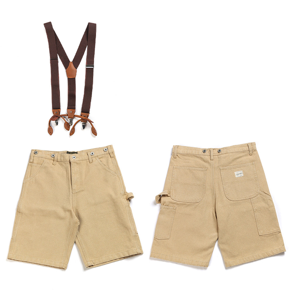 VINTAGE BIB PANTS WITH DETACHABLE STRAPS