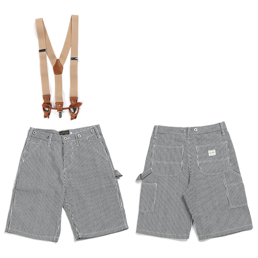 VINTAGE BIB PANTS WITH DETACHABLE STRAPS