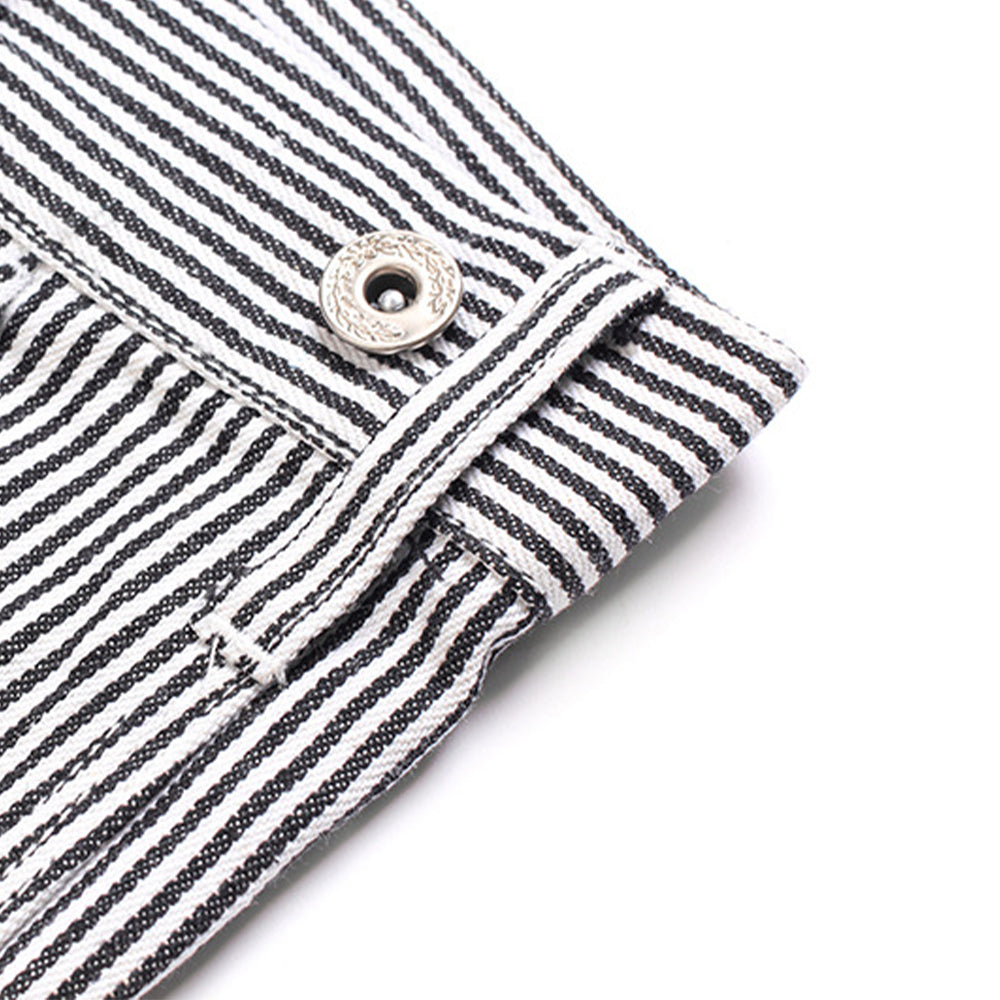 VINTAGE BIB PANTS WITH DETACHABLE STRAPS