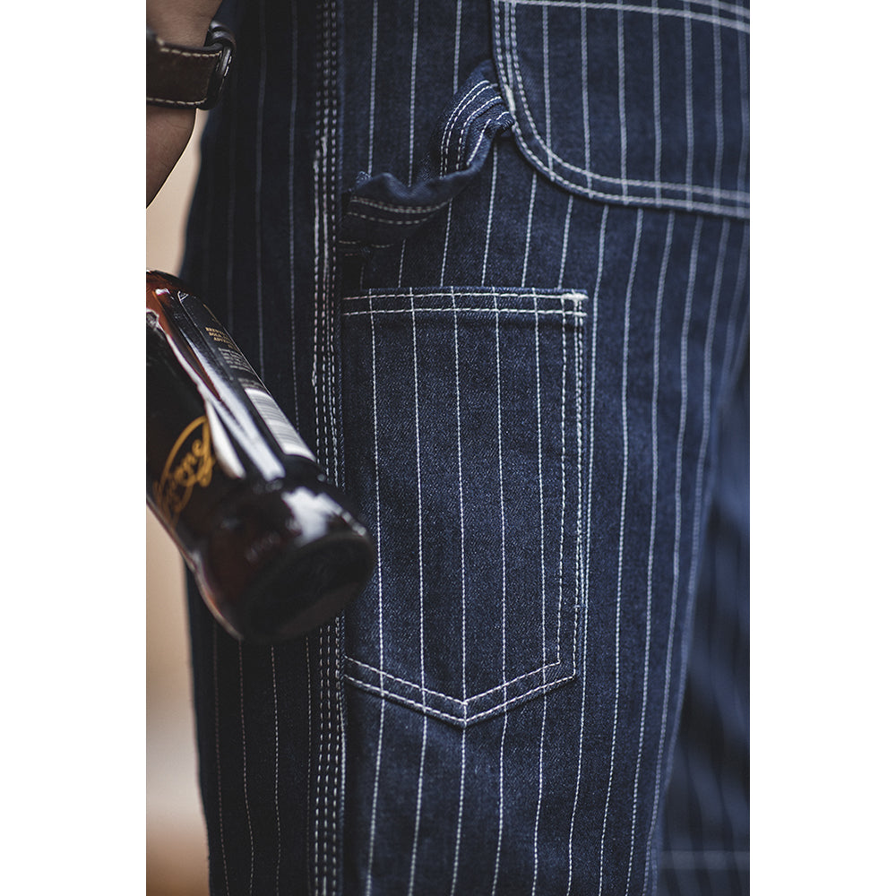 VINTAGE BIB PANTS WITH DETACHABLE STRAPS