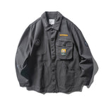 Load image into Gallery viewer, VINTAGE JACKET WITH DECALS FLEECE COLLAR
