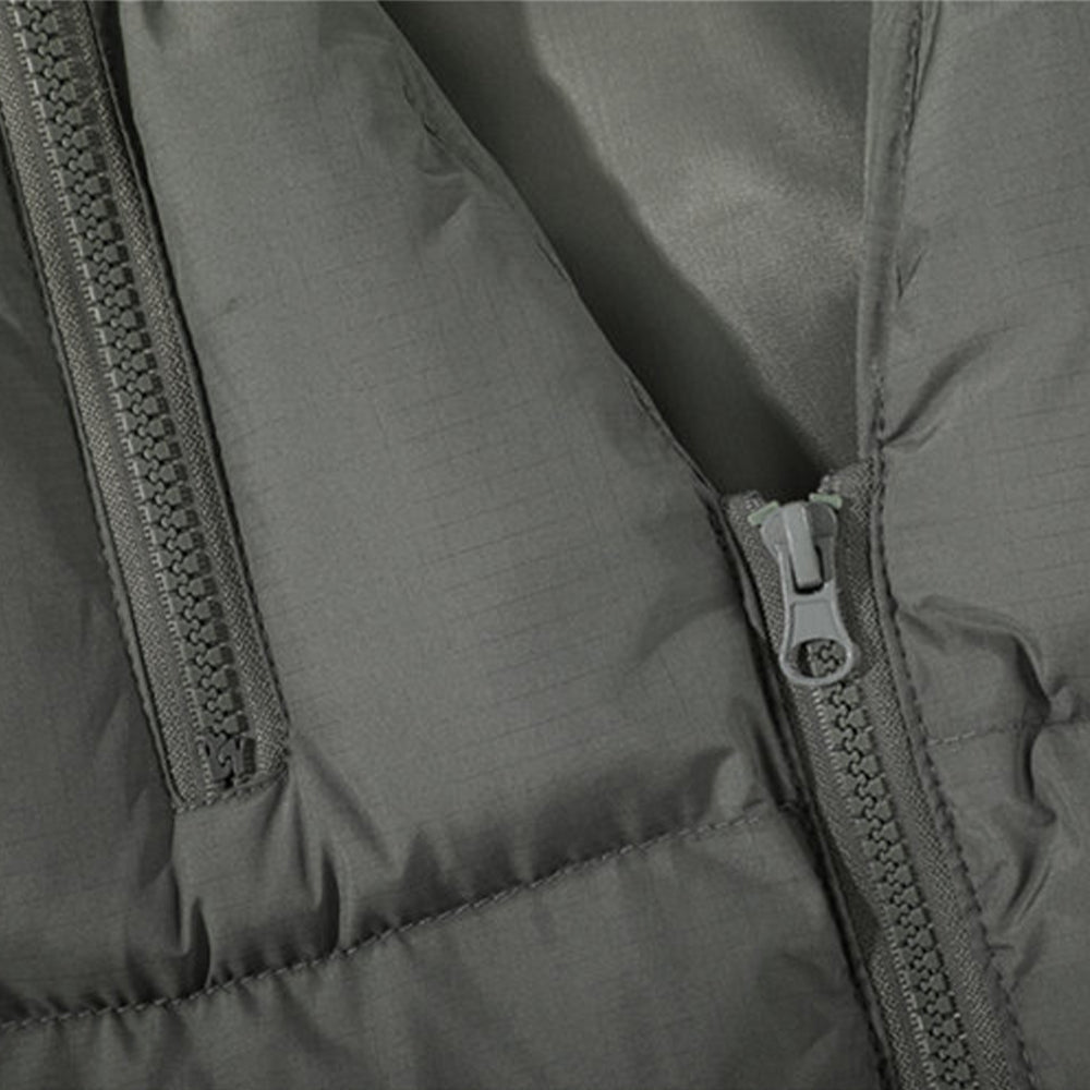 VINTAGE ZIP POCKET PUFFER VEST