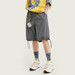 Load image into Gallery viewer, WINDBREAKER STRETCH DRAWSTRING TRACK SHORTS
